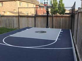 Backyard Courts, Outdoor Courts, Photo Gallery, Toronto, Canada