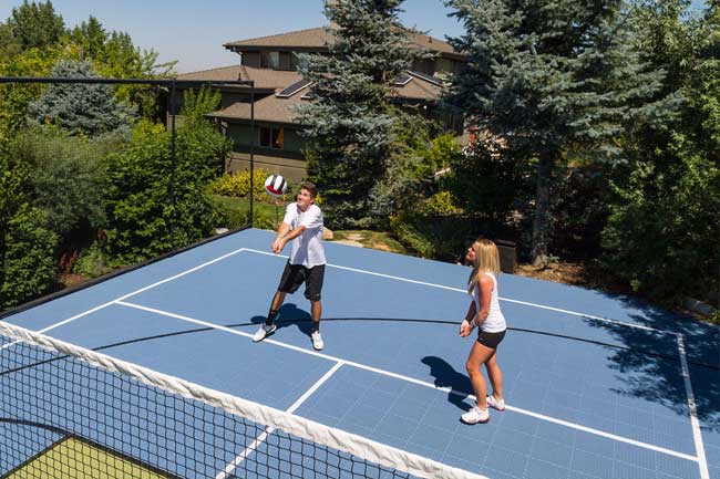 Backyard Courts, A Backyard Court Is All About Family, Sport Flooring